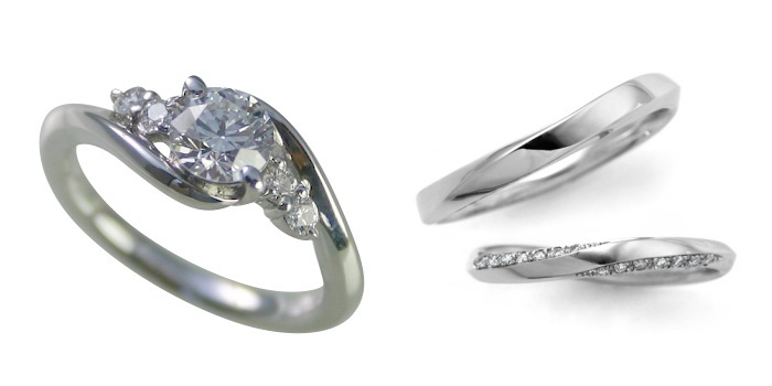 婚約指輪 安い 結婚指輪 セットリングダイヤモンド プラチナ 0.3カラット 鑑定書付 0.307ct Eカラー VS1クラス 3EXカット H&C CGL プラチナ台