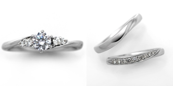 【ついに再販開始！】 鑑定書付 0.3カラット プラチナ セットリングダイヤモンド 結婚指輪 安い 婚約指輪 0.325ct CGL H&C 3EXカット VS1クラス Eカラー プラチナ台