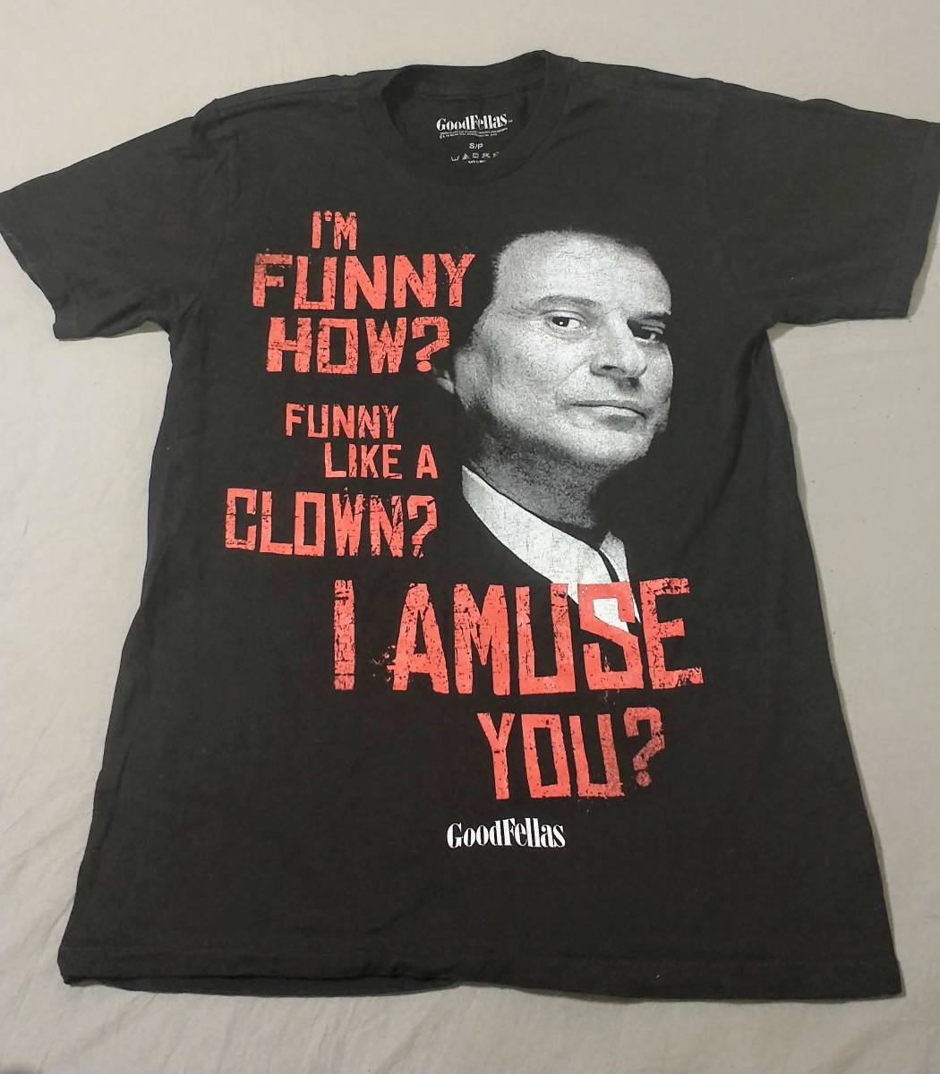 Yahoo!オークション - Goodfellas Tシャツ S ジョー・ペシ Yahoo!オークション - Goodfellas Tシャツ S ジョー・ペシ