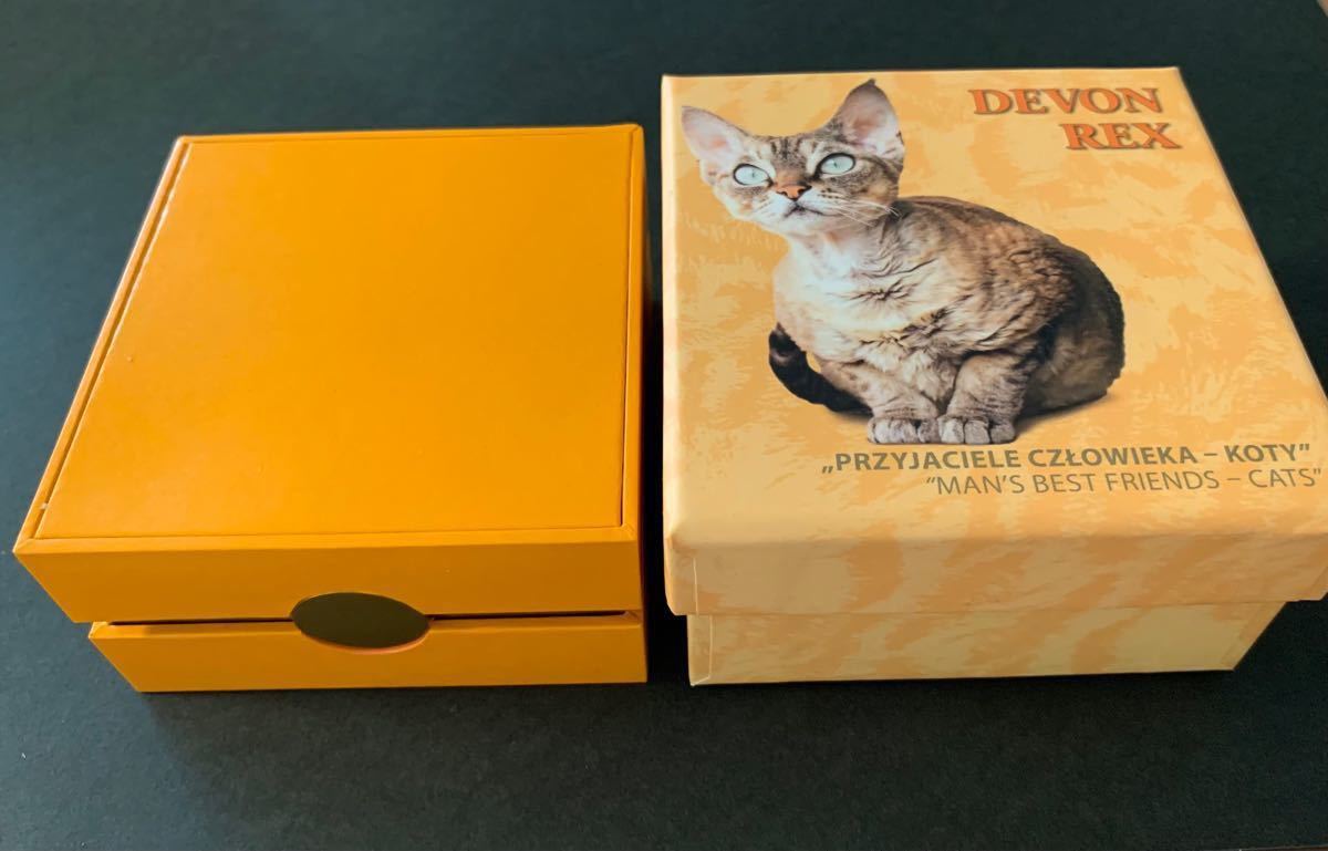 ニウエ デボンレックス 猫 カラープルーフ 1ドル銀貨 2016