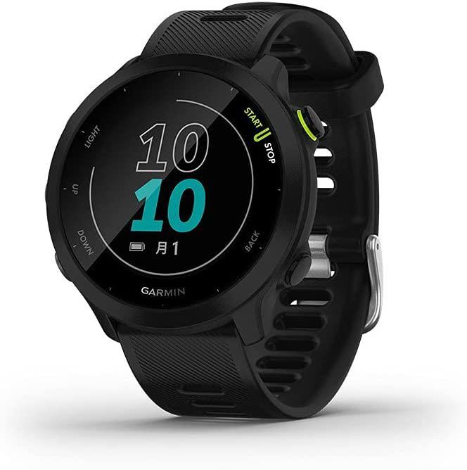 新品★送料無料★GARMIN(ガーミン) ForeAthlete 55 心拍 歩数 防水 軽量 スマートウォッチ ブラック