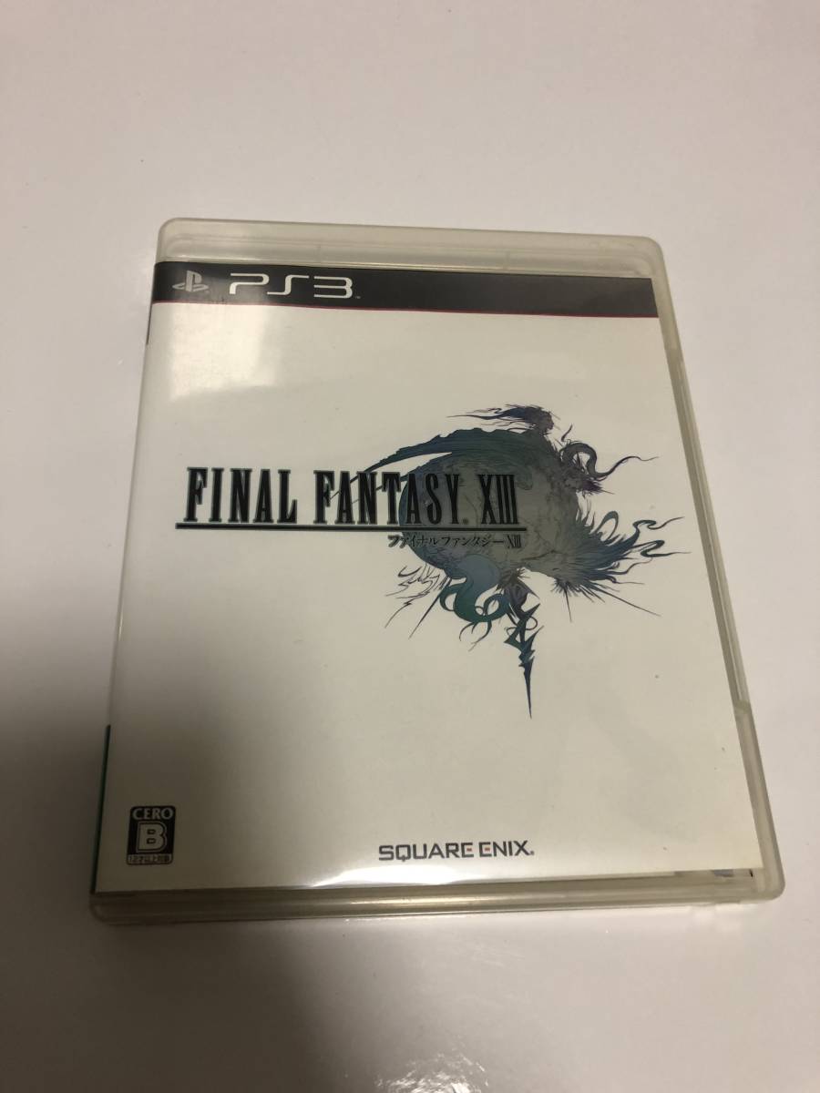 即決送料無料 PS3 ファイナルファンタジーXIII 13 FINAL FANTASY_画像1