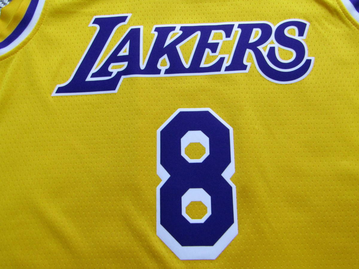 SWINGMAN 美品 NBA LAKERS コービー・ブライアント BRYANT #8 ロサンゼルス・レイカーズ NIKE ナイキ スウィングマン ユニフォーム バスケ_画像3