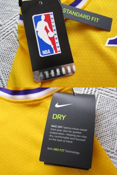 SWINGMAN 美品 NBA LAKERS コービー・ブライアント BRYANT #8 ロサンゼルス・レイカーズ NIKE ナイキ スウィングマン ユニフォーム バスケ_画像8