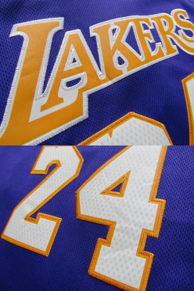 NBA BRYANT ＃24 LAKERS コービー・ブライアント ロサンゼルス・レイカーズ adidas アディダス製 ジュニア ユニフォーム  当時物 バスケ