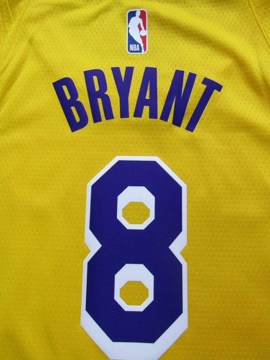 SWINGMAN 美品 NBA LAKERS コービー・ブライアント BRYANT #8 ロサンゼルス・レイカーズ NIKE ナイキ スウィングマン ユニフォーム バスケ_画像4