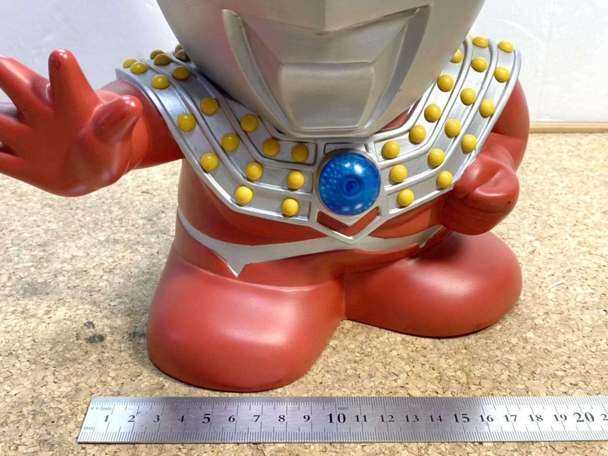  ценный retro Showa Retro Ultraman Taro копилка sofvi копилка высота примерно 34cm