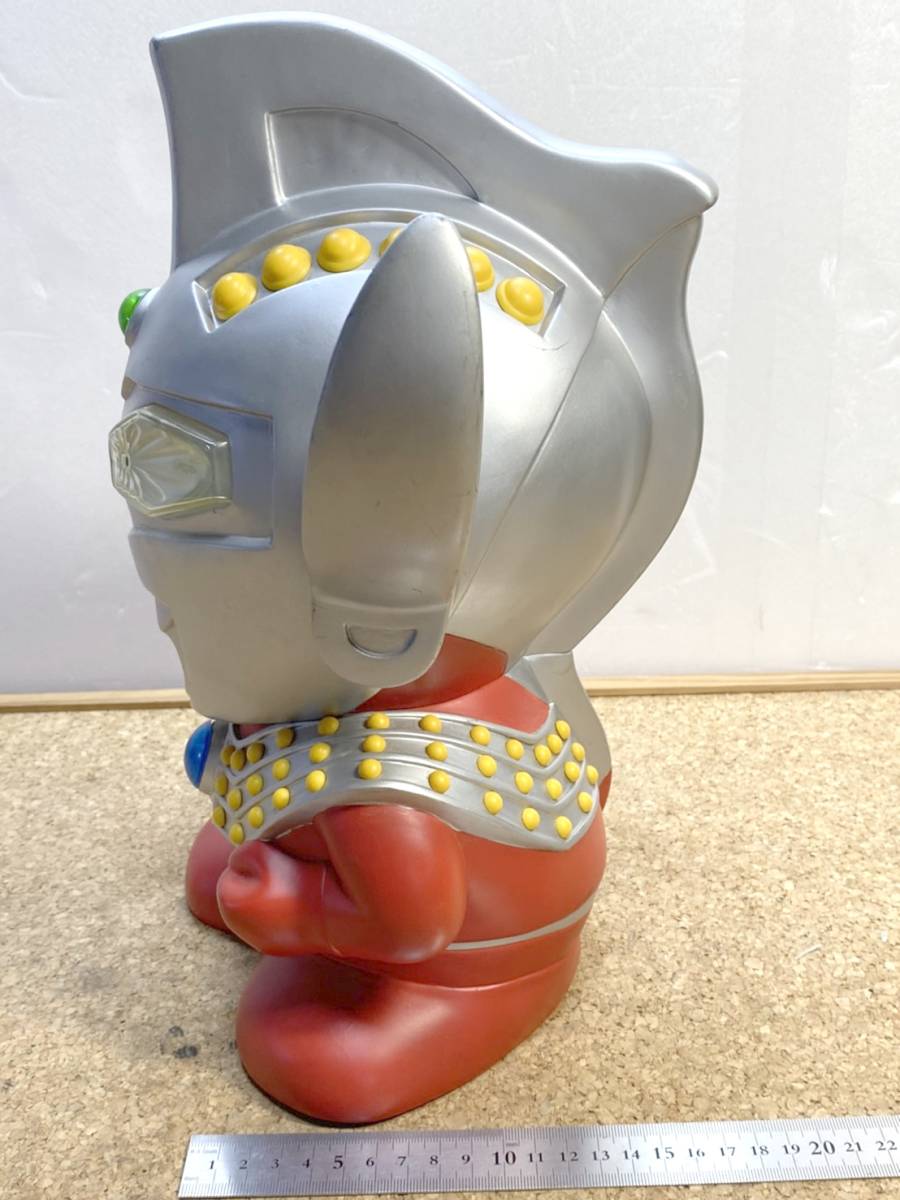  ценный retro Showa Retro Ultraman Taro копилка sofvi копилка высота примерно 34cm