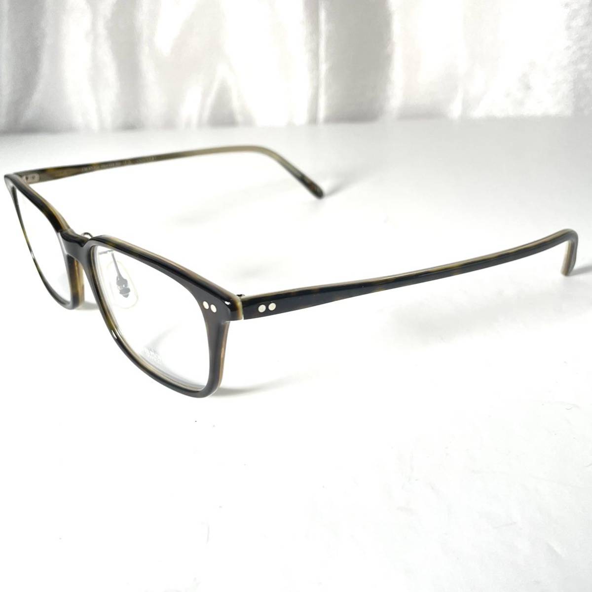 新品 OLIVERPEOPLES オリバーピープルズ スクエア型 眼鏡 メガネ