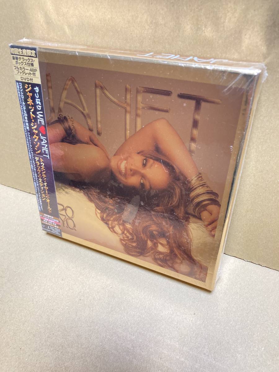 PROMO SEALED！新品CD + DVD！Janet Jackson / 20 Y.O. Deluxe Edition Toshiba TOCP-66619 見本盤 初回限定盤 SAMPLE JAPAN 1ST PRESS OBI_画像1