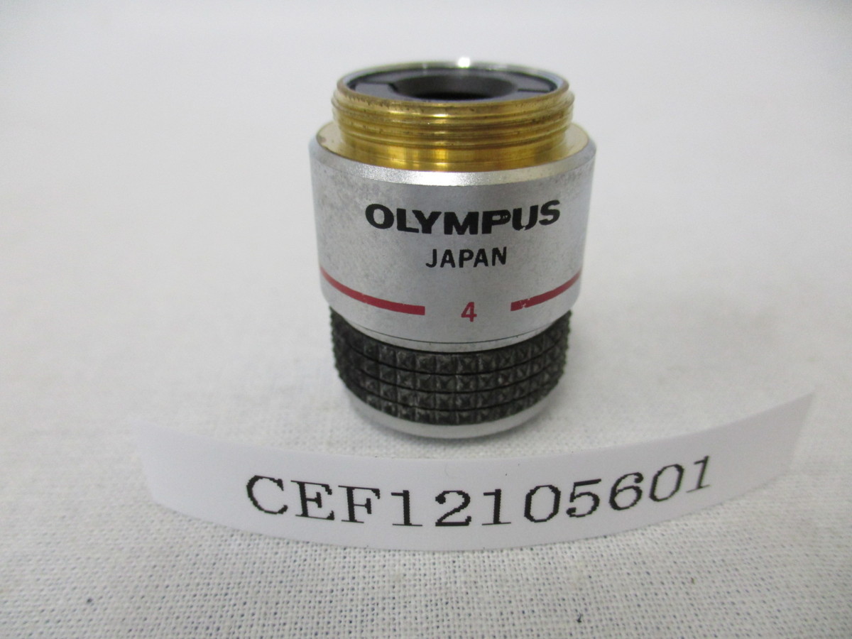 OLYMPUS オリンパス顕微鏡 対物レンズ A 4 0.10 160/-