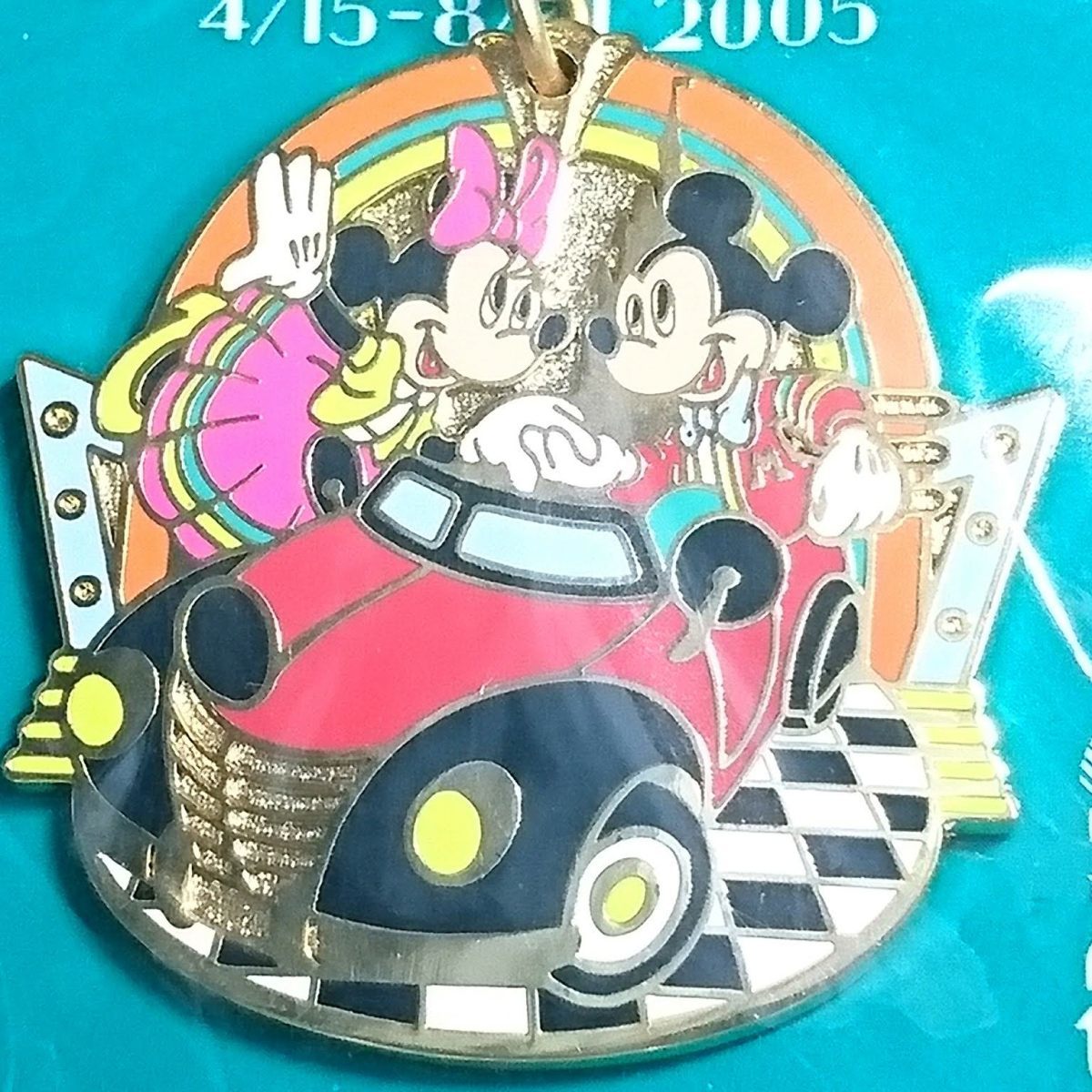  бесплатная доставка ) нераспечатанный Disney * Mickey & minnie Drive * очарование * A02104