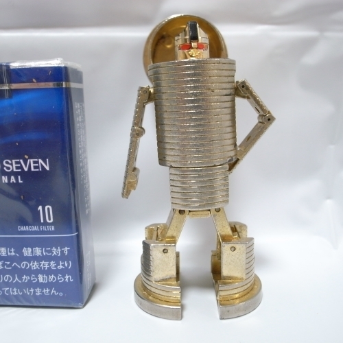  Gold lighter n3 point set Chogokin at that time goods antique loss equipped tatsunoko Pro xbjg38[ used ]