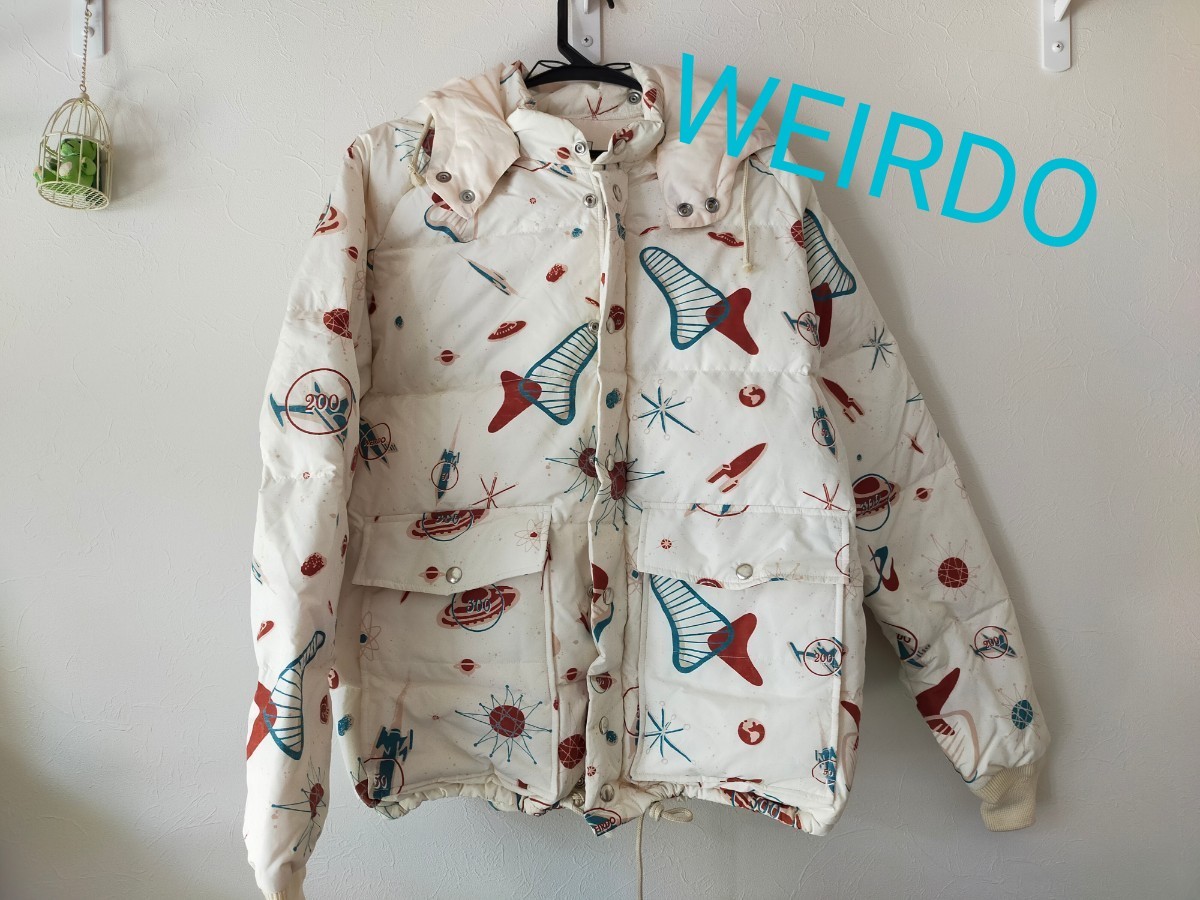 数回着美品 Weirdo 肉厚 ジャーマンコート size M 日本製-