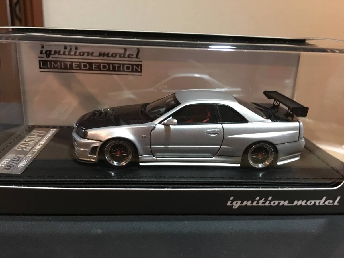 1/43 Nismo R34 GT-R Z-tune シルバー ニスモフェスティバル限定