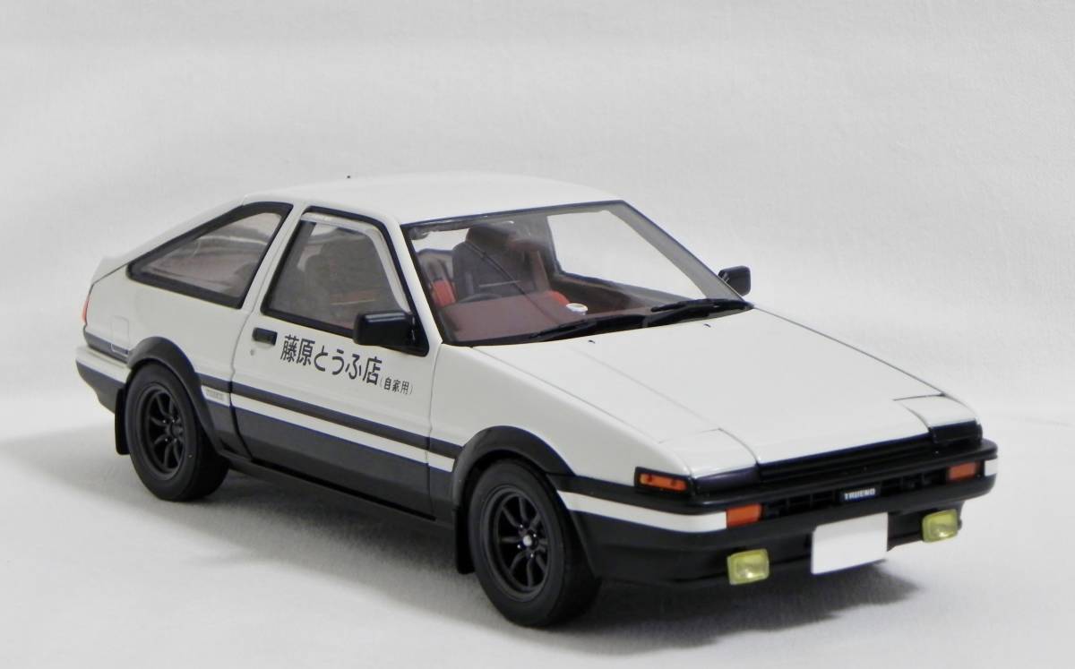 最高の イグニッションモデル 1 18 頭文字D トレノ ae86 オートアート