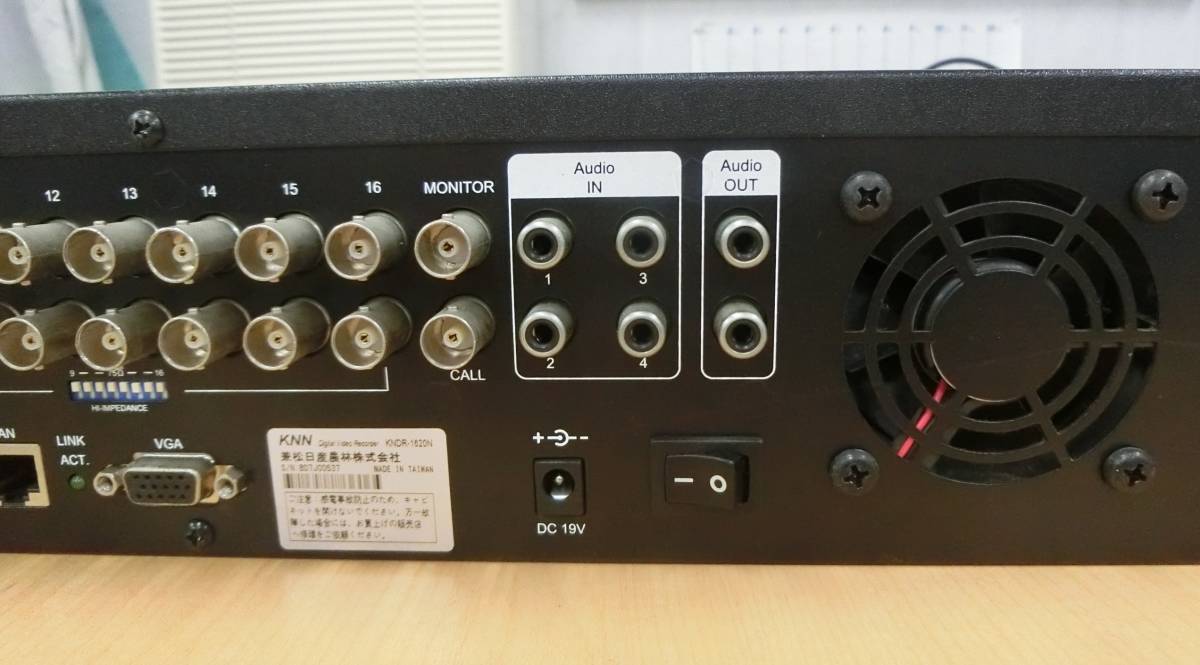 中古 KNNデジタルビデオレコーダー KNDR-1620N [218-323] ◆送料無料(北海道・沖縄・離島は除く)◆S_画像7