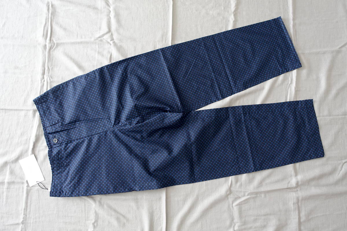 【値下げ可】【新品/激安/正規品】N.Hoolywood/エヌハリウッド★薄手コットンパンツ★ネイビー/NAVY★サイズ38★17SS★ミスターハリウッド_画像1