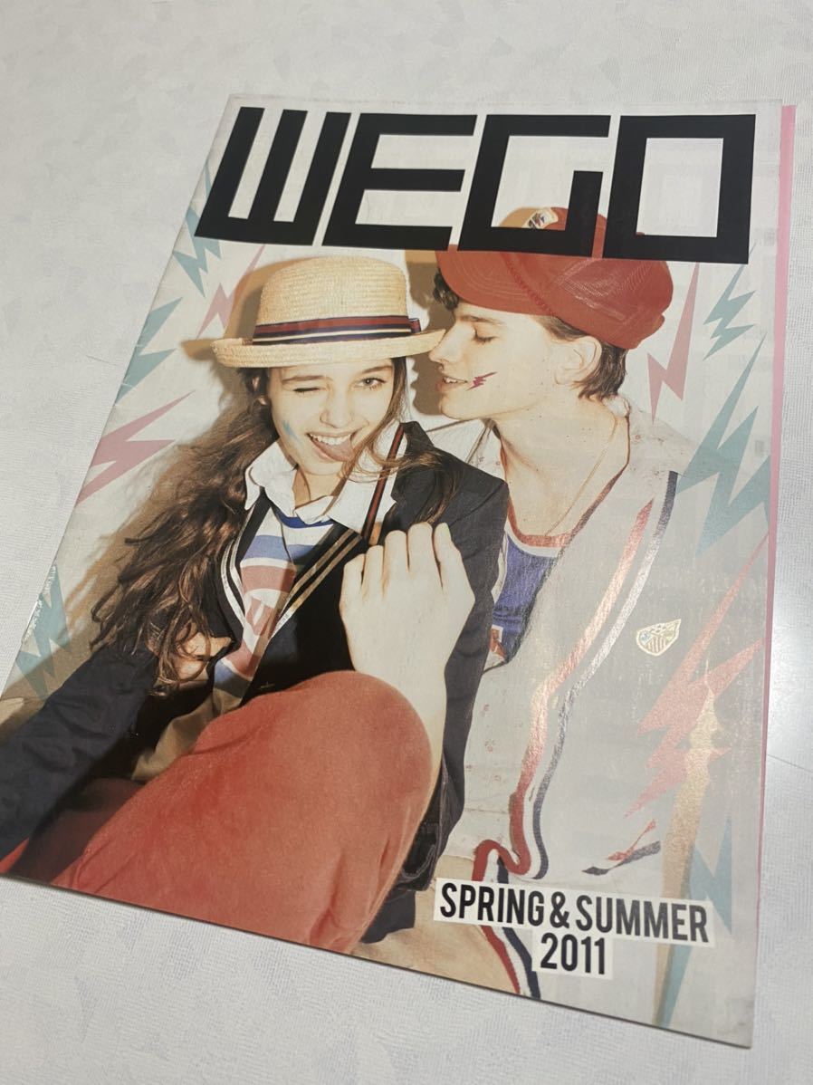 中古品 WEGO ウィゴー 小冊子 2011 spring&summer ファッションカタログ_画像1