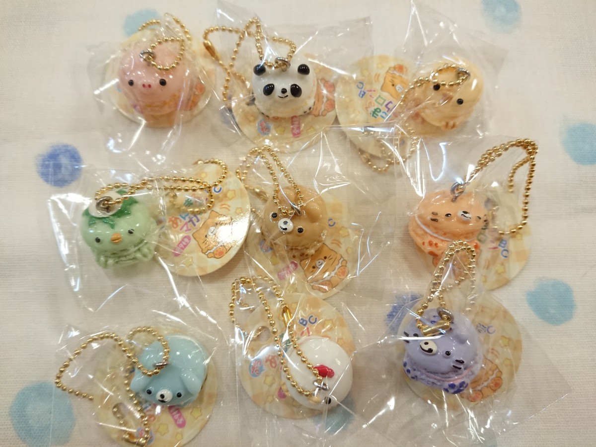 Paypayフリマ ぷちあにまるマカロンストラップ 全9種 ガチャガチャガシャ ぶたくまパンダひよこカッパねこにわとりいぬとらデコパーツ Paypayフリマ ぷちあにまるマカロンストラップ 全9種 ガチャガチャガシャ ぶたくまパンダひよこカッパねこにわとりいぬとらデコパーツ