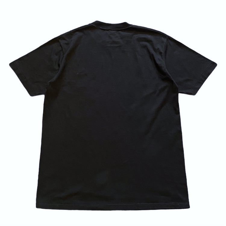 USA製 80’s JERZEES ジャージーズ ヴィンテージ Tシャツ ブラック 黒 Lサイズ シングルステッチ メッセージ 白黒 ギャグ ホワイト 白_画像3