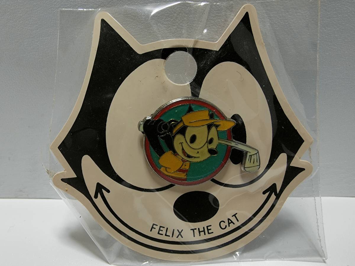 2新品 FELIX THE CAT ピンズ ゴルフ / ピンバッジ ピンバッチ フィリックス ザ キャット フェリックス_画像1