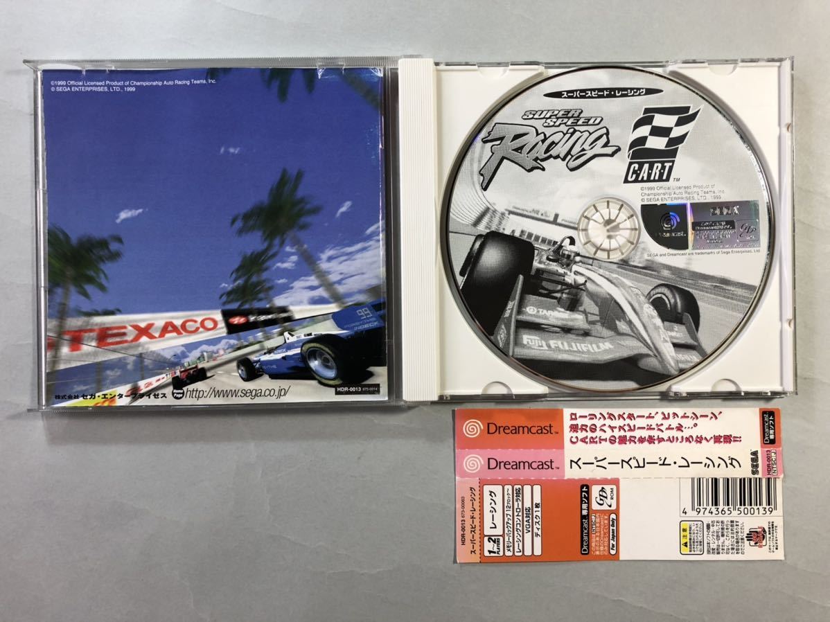  super Speed * racing DC soft SEGA Dreamcast SUPER SPEED RACING Sega CART