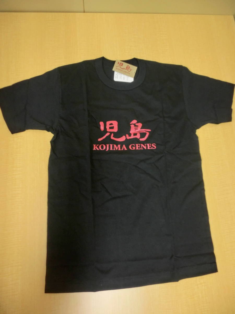 児島ジーンズ RNB-6540 ロゴTシャツ ブラック Mサイズ 日本製_画像3