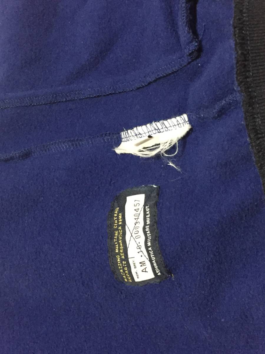 【送料無料！イタリア高級ブランド「アエロナウティカ ミリターレ 」Lサイズジャケット！訳アリ9998円即決！】タイトで綺麗なブルー色！
