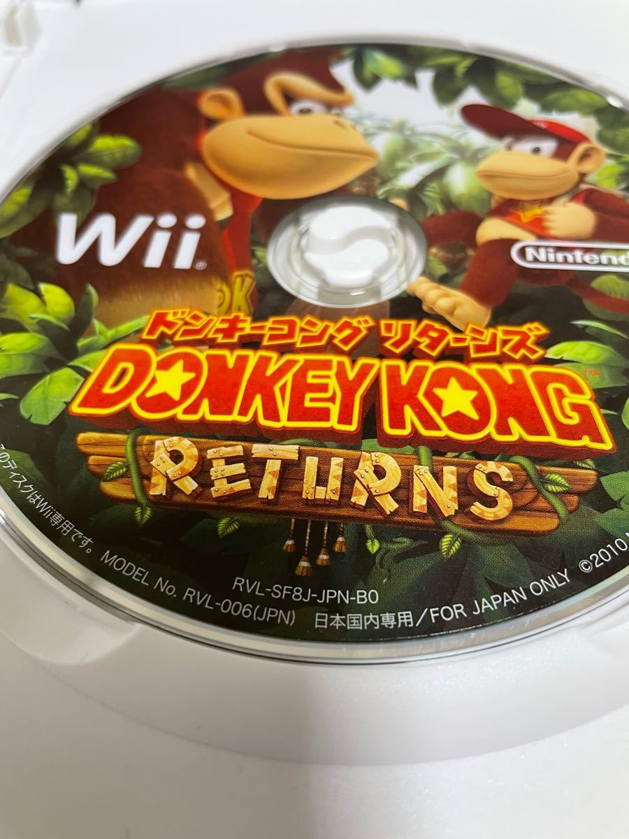 ドンキーコングリターンズ　Wii ソフト　ドンキーコング