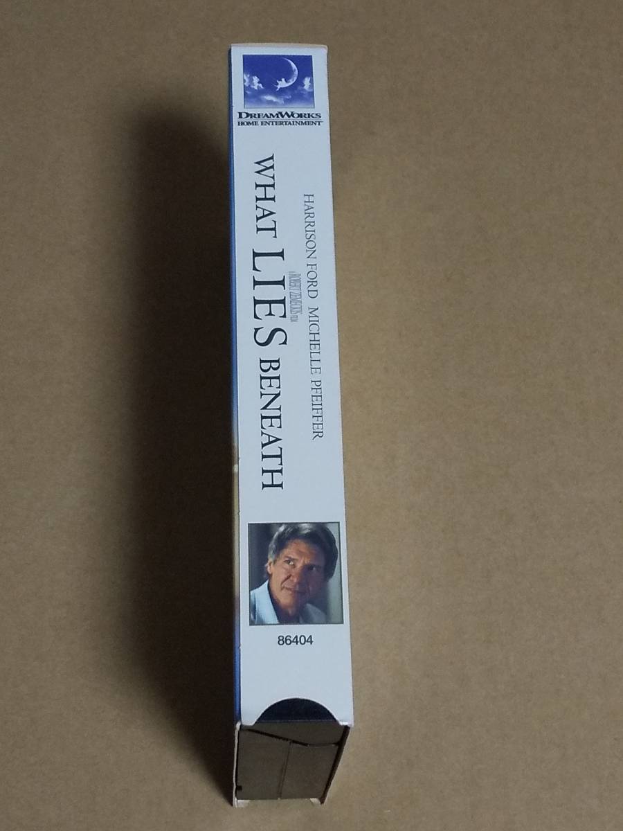  used videotape VHS[WHAT LIES BENEATH ho watt *laiz*bi knee s] free shipping 