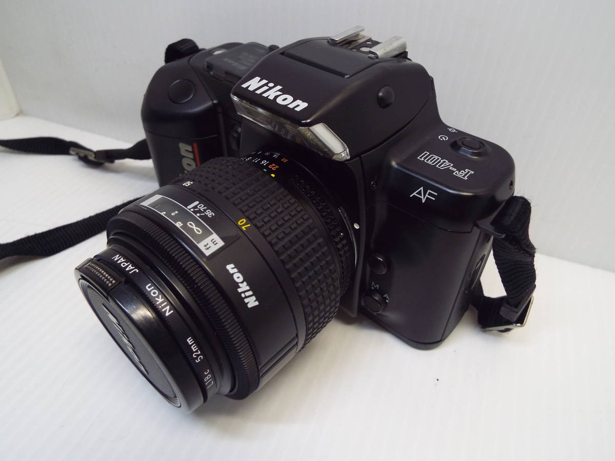 【Nikon】F-401・AF NIKKOR 35-70mm 1:3.3-4.5　本体破損あり　現状ジャンク品_画像2