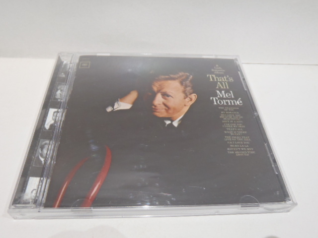 USA盤 CD　MEL TORME That's All　メル・トーメ　ボーナストラック 12曲_画像2