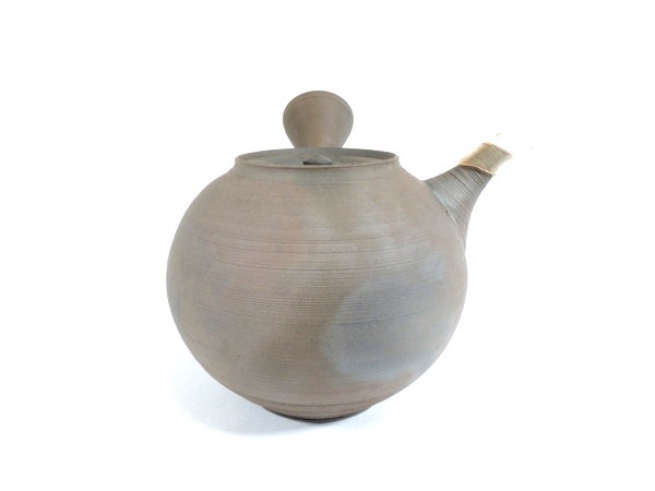 常滑名工/小西洋平/窯変茶注/横手急須/共箱 共布 栞付/煎茶道具/茶器