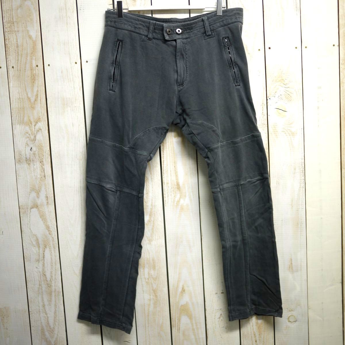 USA古着 A|X ARMANI EXCHANGE アルマーニ エクスチェンジ スウェット素材 デザインパンツ (M) グレー 中古 USED_画像1