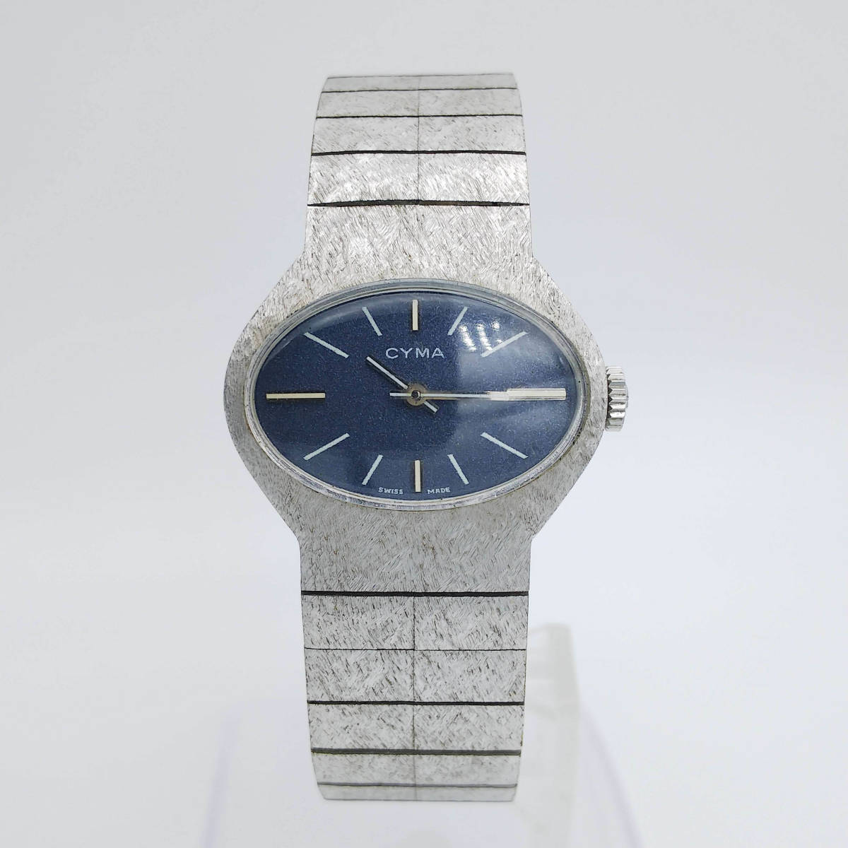 美品【手巻き】【動作品】☆シーマ☆CYMA☆スイス製 白金 ドレス