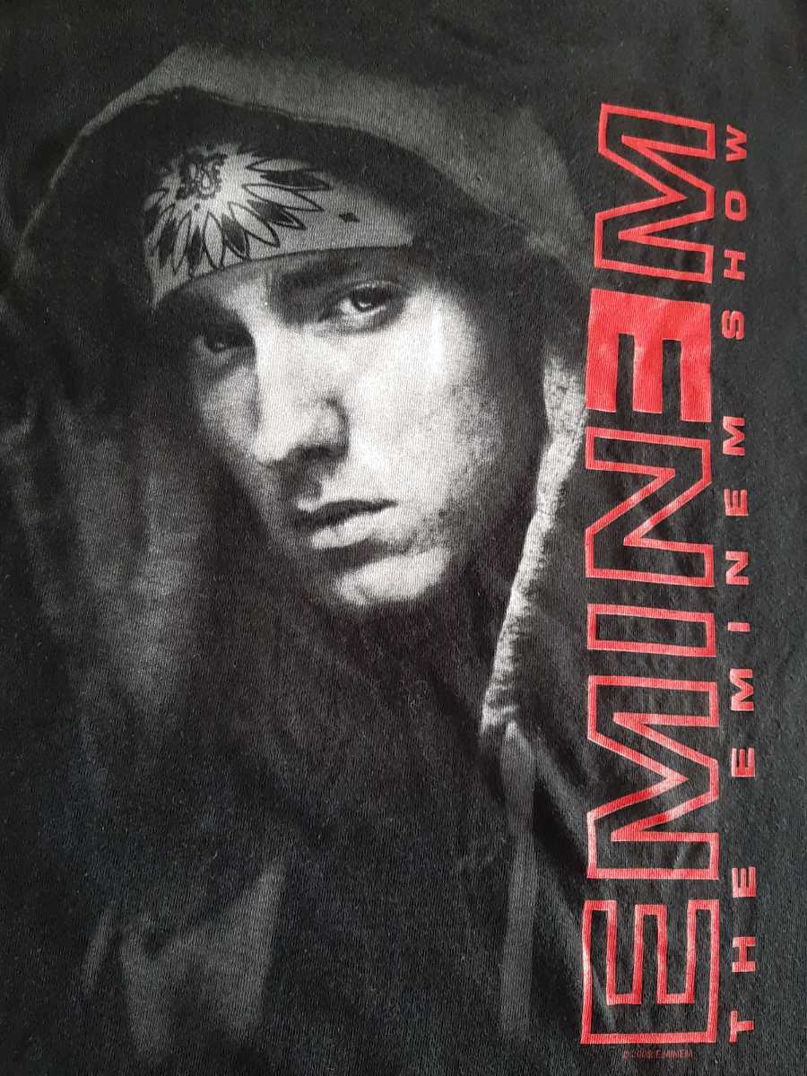 ヴィンテージ 2003年 EMINEM Tシャツ エミネム XL ブラック 00s ヴィンテージ 2003年 EMINEM Tシャツ エミネム XL ブラック 00s
