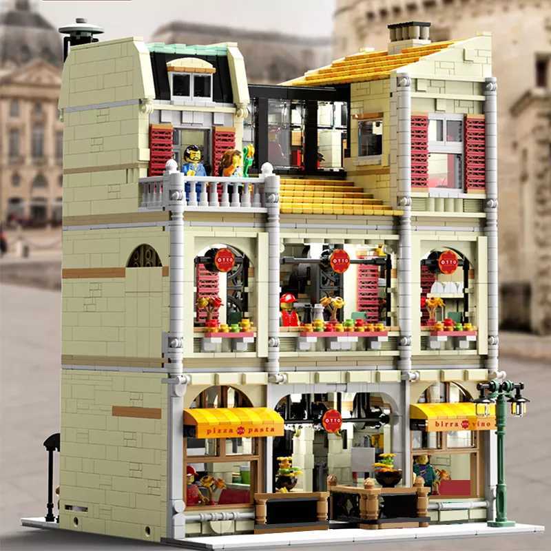 新作] LEGO互換 LEGO風 クリエイター ピザショップ 5588ピース