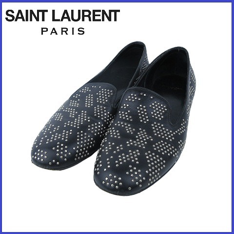 サンローラン パリ SAINT LAURENT PARIS ミニ スタッズ レザー