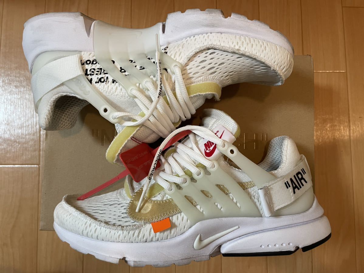 NIKE off-white エアプレスト27センチ-