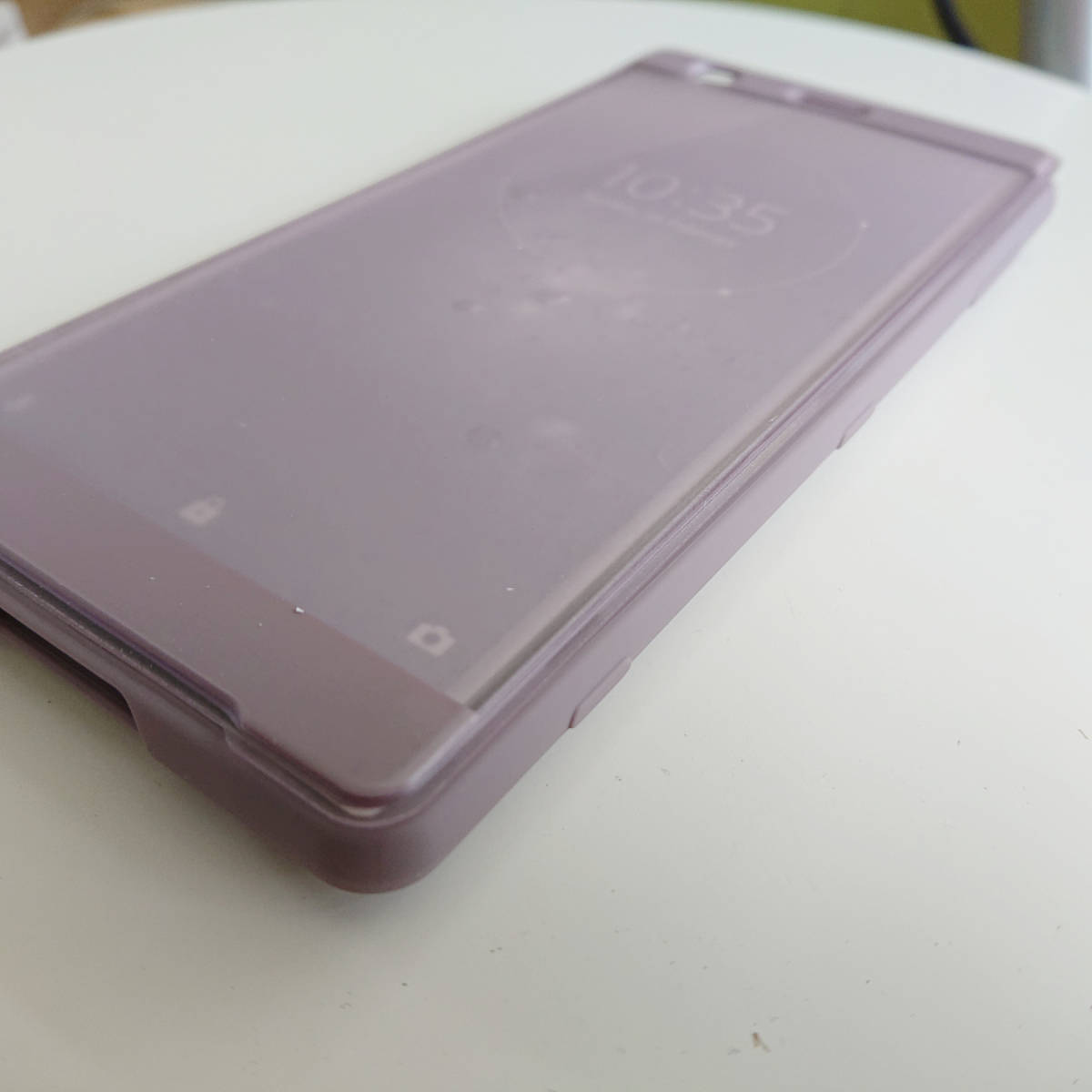 送料無料 新品 ピンク Xperia XZ2 Style Cover Touch SCTH40 SONY スマホカバー 純正品 エクスペリア スマホケース 未開封 未使用_画像4