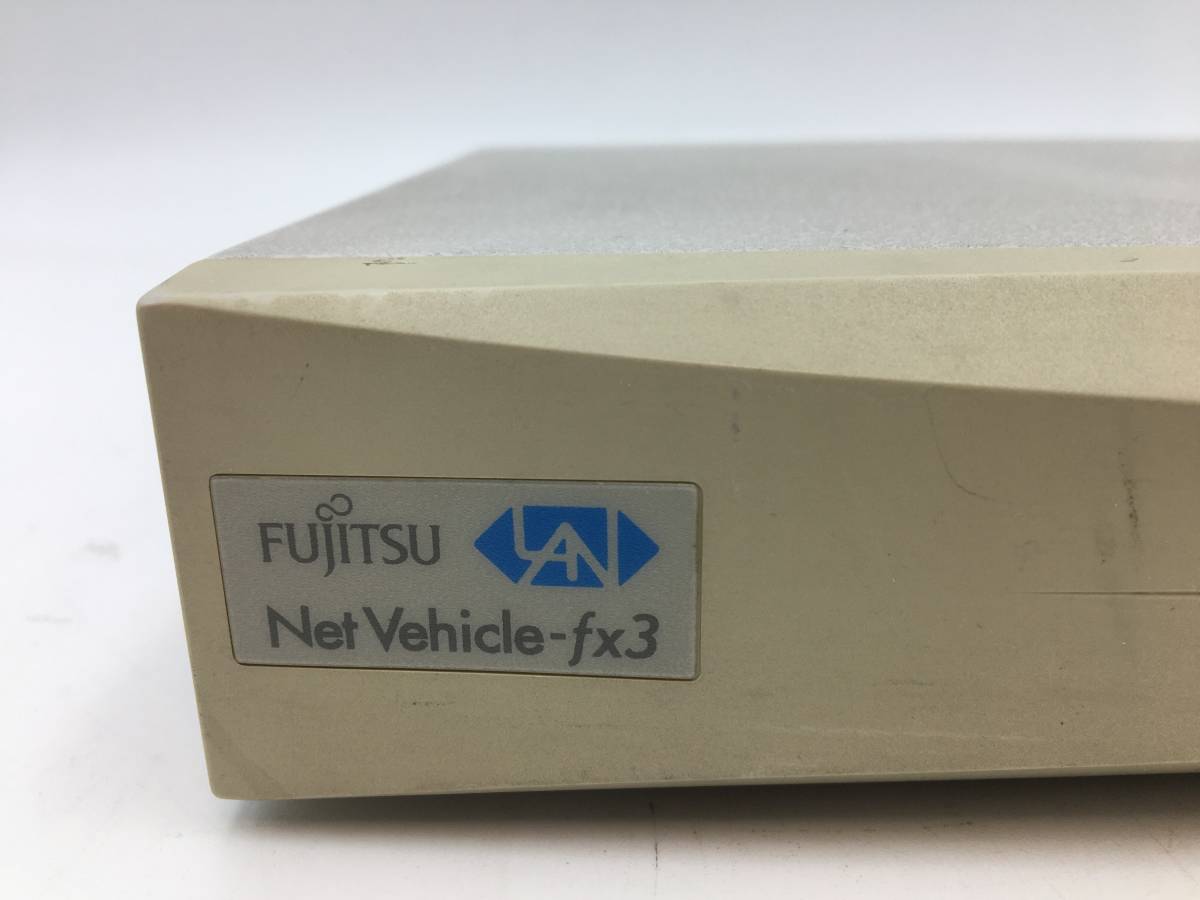 l【ジャンク】FUJITSU SOPHOS NetVehicle-fx3 LR50NVFX3 ルーター ISDN UTM 110-120-100 rev.5 富士通 _画像3