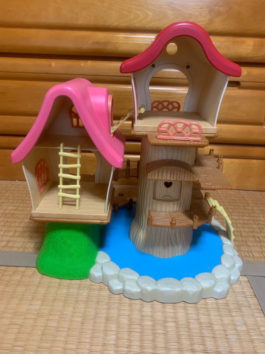シルバニア 赤ちゃん広場の湖畔の樹のお家 シルバニアファミリー シルバニア 赤ちゃん広場の湖畔の樹のお家 シルバニアファミリー