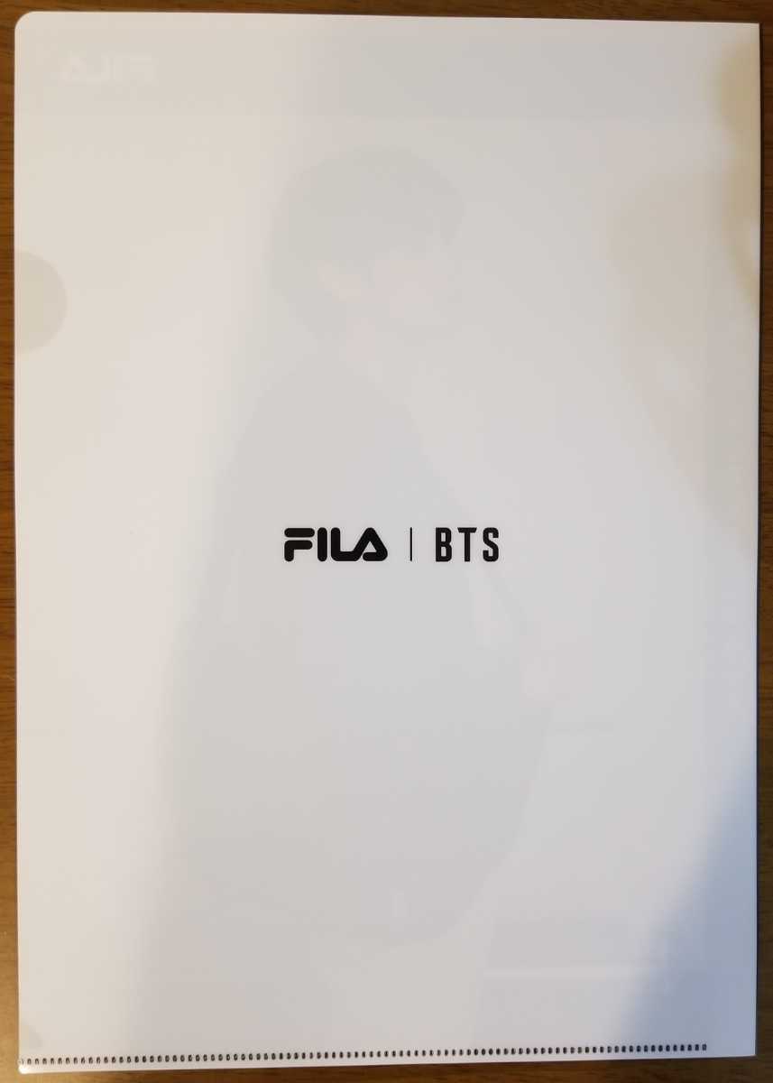 FILA × BTS прозрачный файл Kim tehyonteteV не продается 