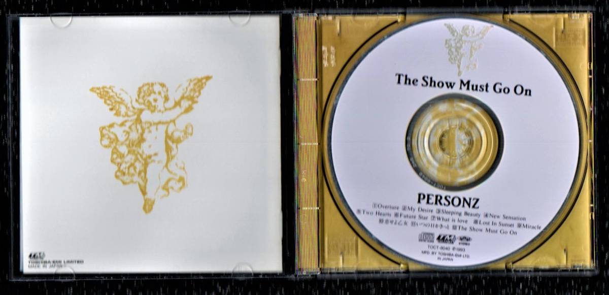 ∇ パーソンズ PERSONZ 1993年 全12曲入 CD/ザ・ショウ・マスト・ゴー・オン The Show Must Go On/JILL 渡邉貢 MATA-HARI NOTHING PERSONAL_画像3