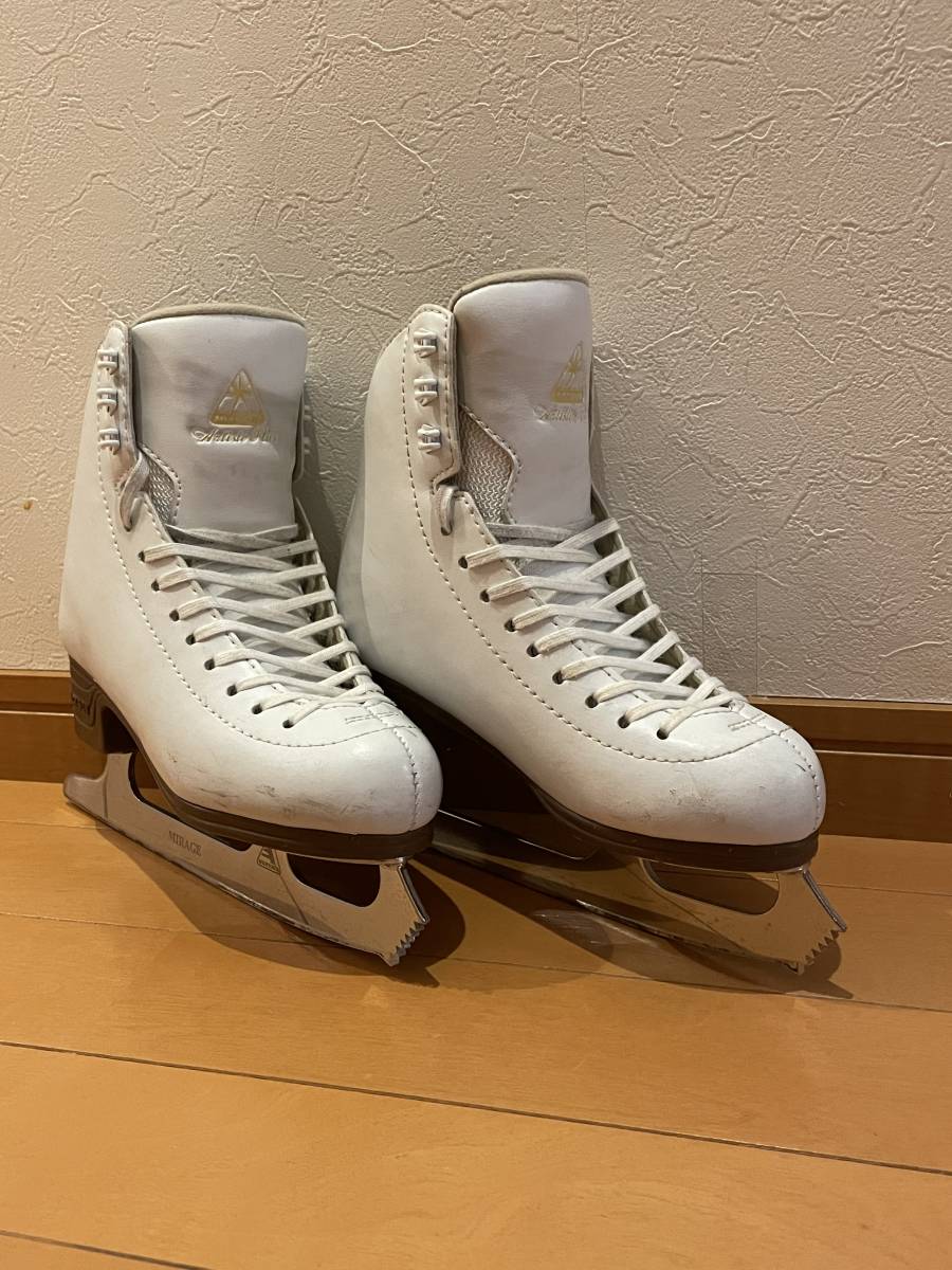 フィギュアスケート靴 ジャクソン Jackson アーティストプラス ブレード ミラージュ サイズ 21cm ホワイト_画像1