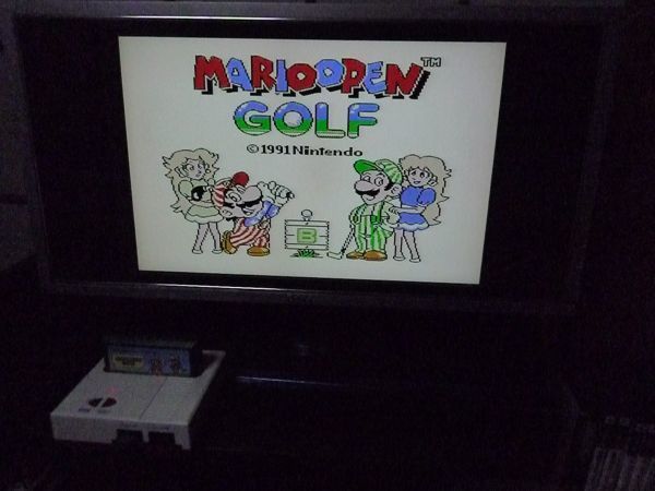 ファミコン　カセット　ソフト　マリオ　ゴルフ　マリオゴルフ　マリオオープンゴルフ　ファミリーコンピューター　family computer　中古
