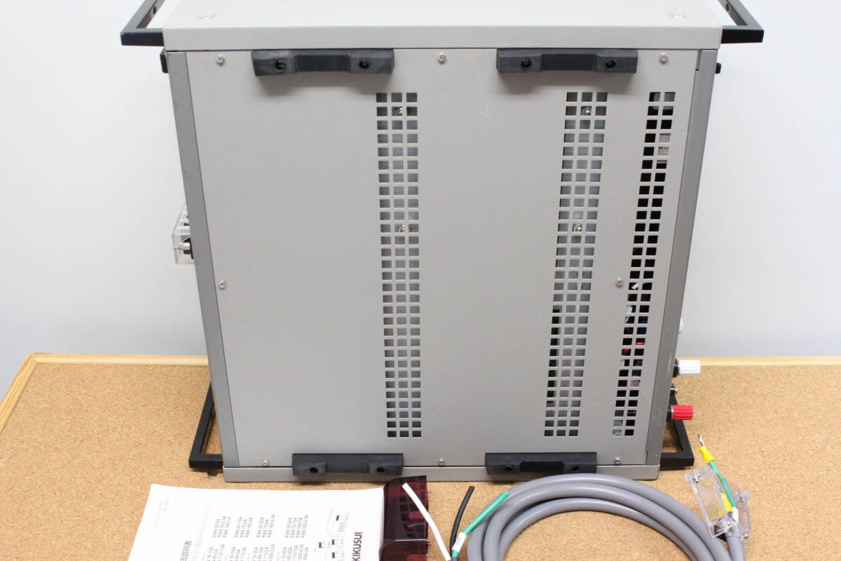 動作品 PAN110-10A 1.1KW 定格出力確認済 直流安定化電源 動作品 PAN110-10A 1.1KW 定格出力確認済 直流安定化電源