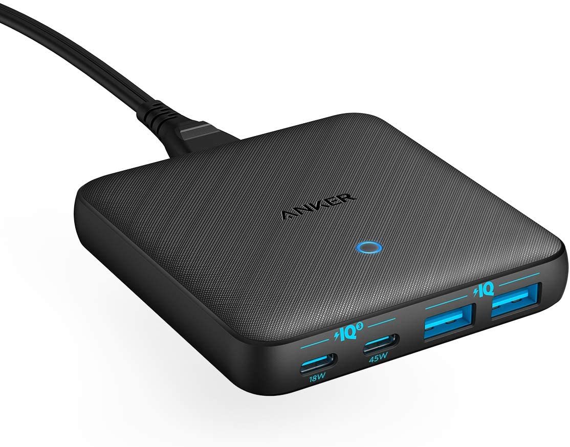 Anker PowerPort Atom III 63W Slim PD charger 4 port USB-C fast charger PPS standard correspondence PD correspondence PowerIQ 3.0 (Gen2) GaN( nitrogen gully um)