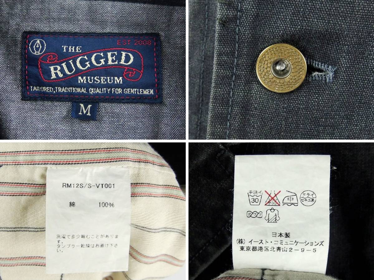 2022春夏新色】 希少 THE RUGGED MUSEUM 11AW カメラマン ジャケット